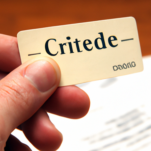 Comment obtenir un crédit ?