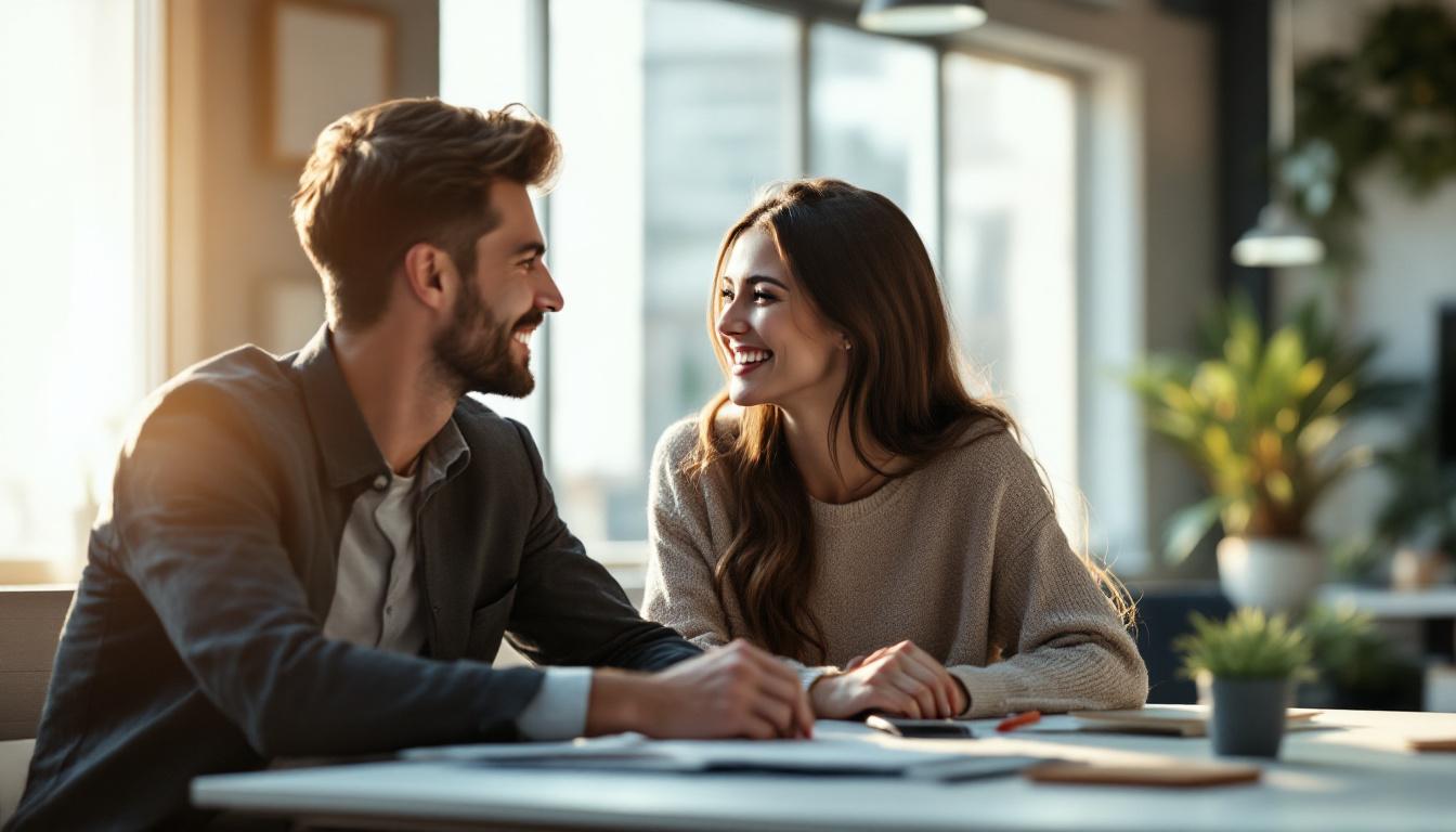 Relations amoureuses : sentiments entre amants au bureau