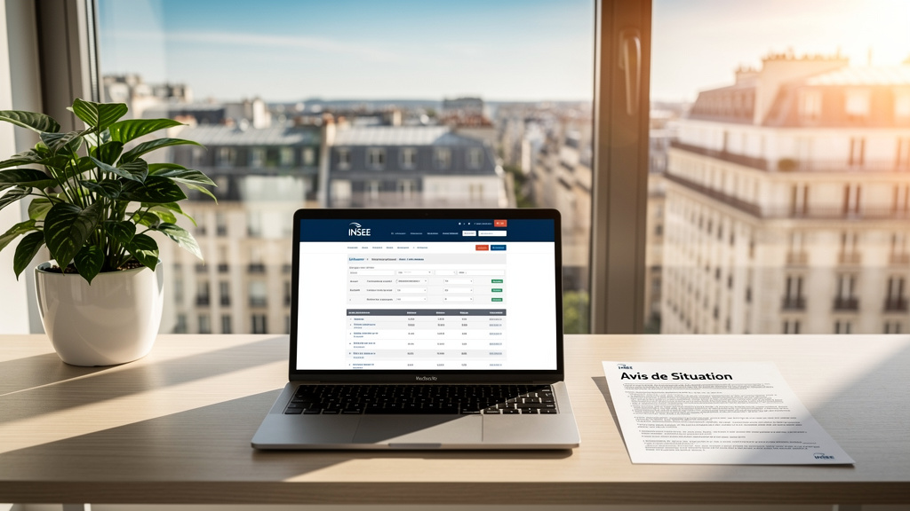 Comment obtenir un avis situation INSEE en 5 minutes
